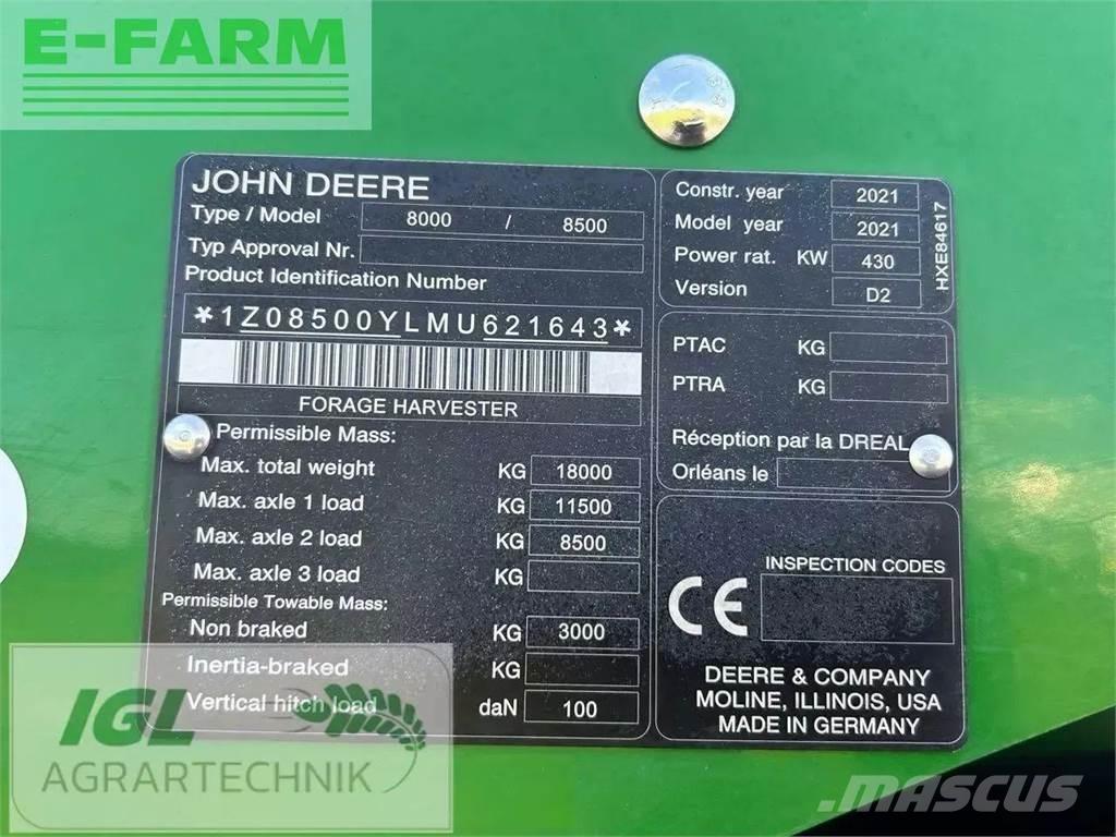 John Deere 8500i Trince semoventi