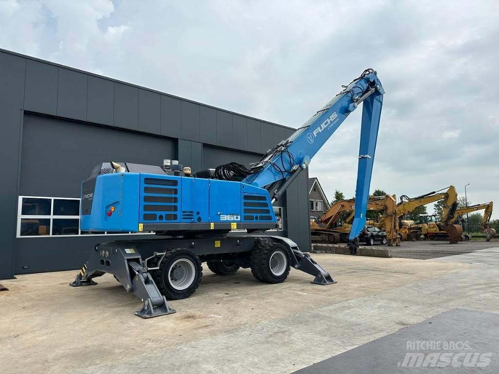Fuchs MHL 360 F Movimentazione rifiuti