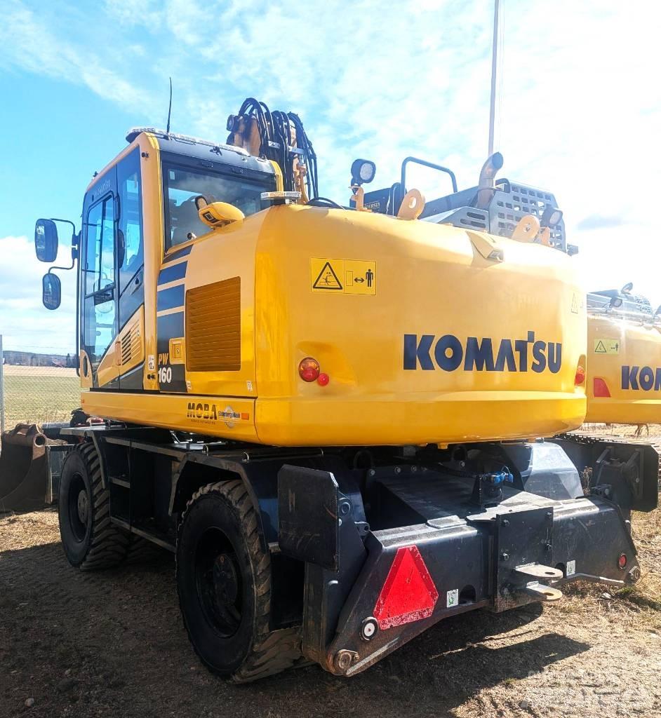 Komatsu PW160-11 Escavatori gommati