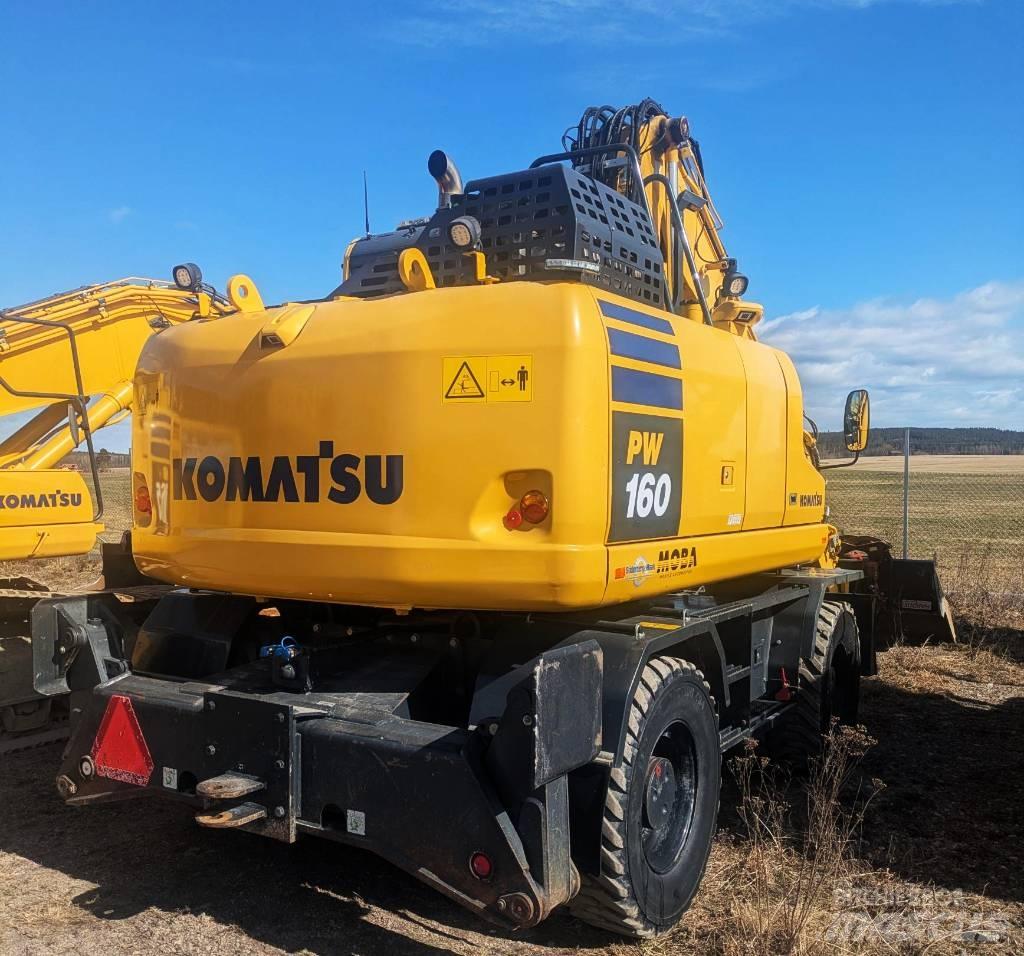 Komatsu PW160-11 Escavatori gommati