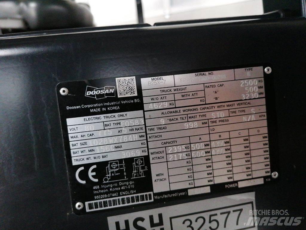 Doosan B25X-7 Carrelli elevatori elettrici