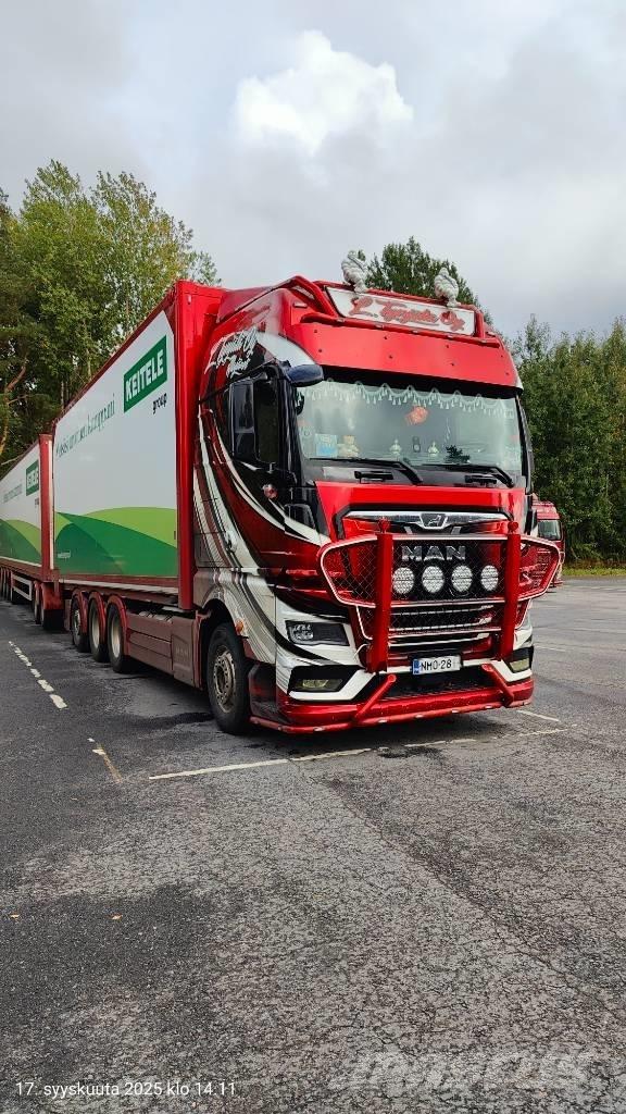 MAN TGX 15.2 Autocarri per segatura e cippato