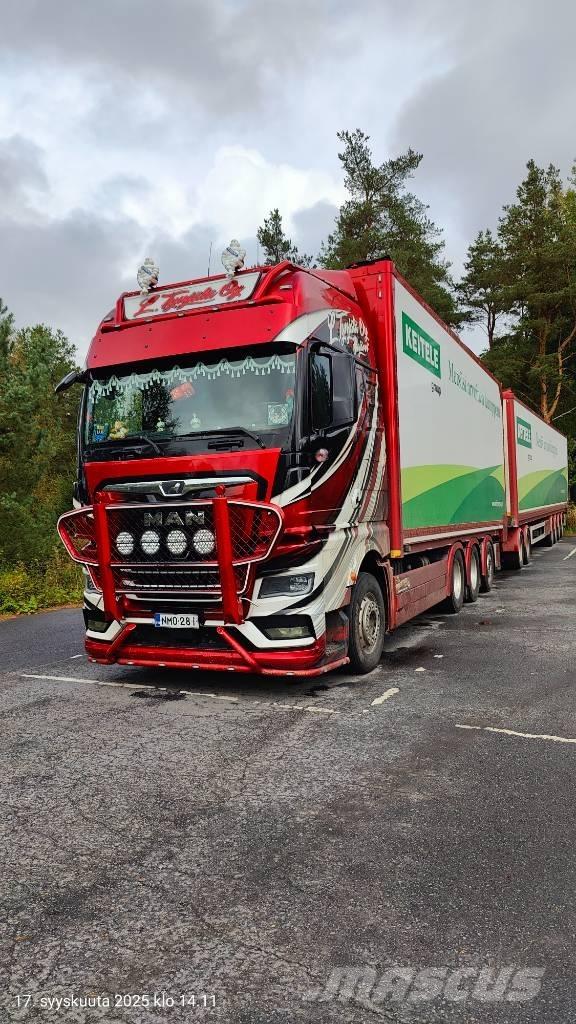 MAN TGX 15.2 Autocarri per segatura e cippato