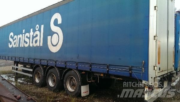 Fruehauf T36 Semirimorchi tautliner