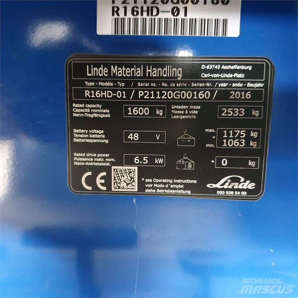 Linde R16HD Carrello retrattile