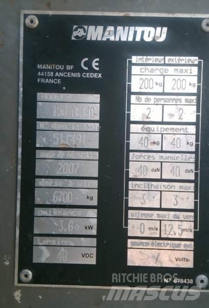 Manitou 150 AETJC Piattaforme a braccio articolato