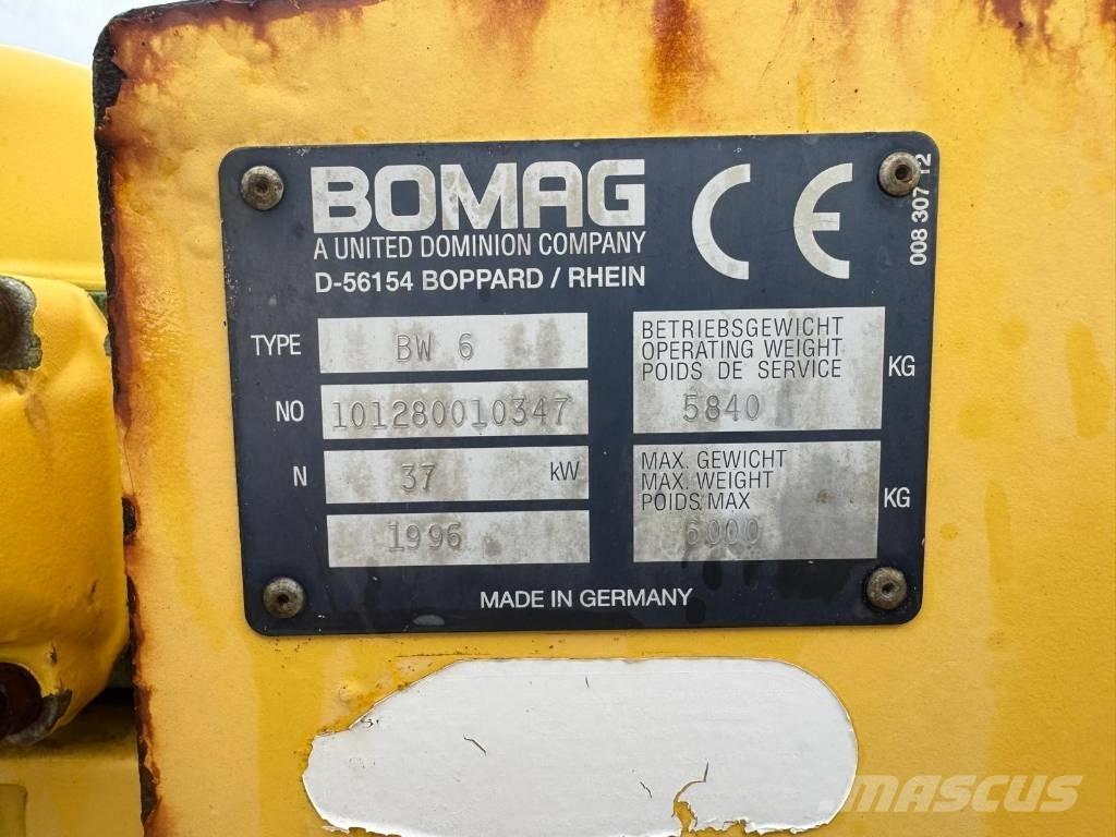 Bomag BW 6 Rulli a doppio tamburo
