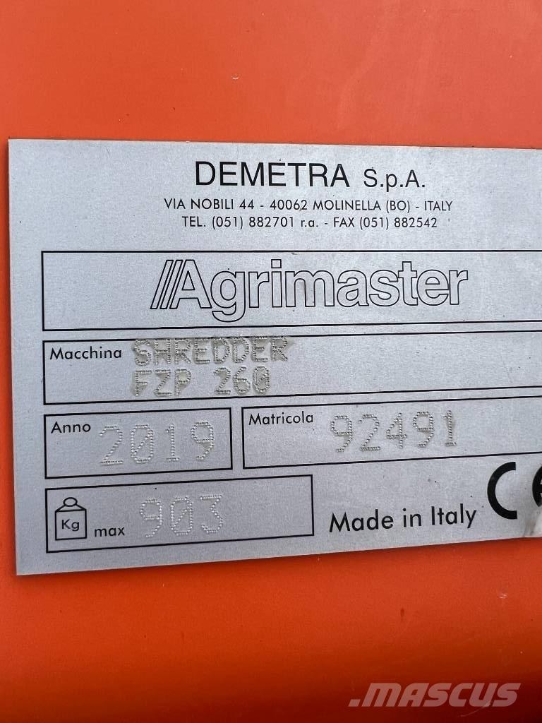 Agrimaster FZP 260 Falciatrici/cimatrici per pascoli