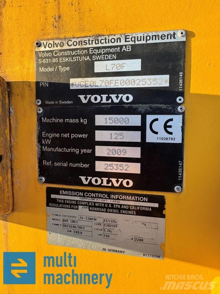 Volvo L 70 F Pale gommate