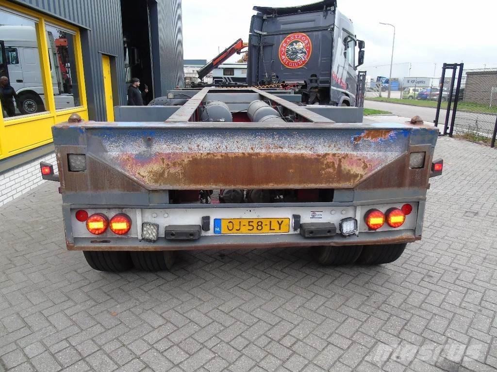  TR'AX 2 AXLE + 20FT Semirimorchi portacontainer