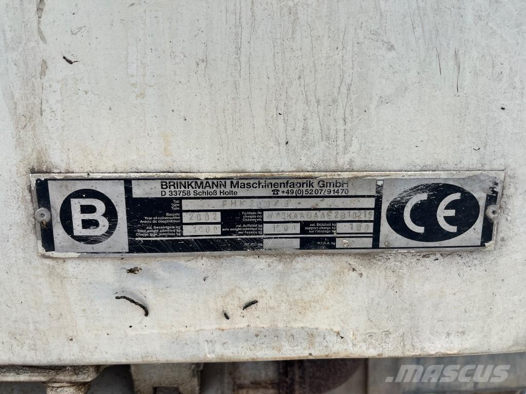 Brinkmann FHk 200/3 Pompe per sottofondi