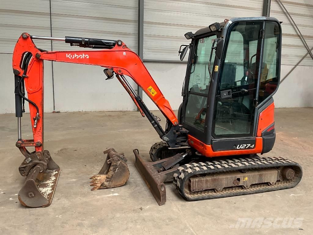 Kubota U 27-4 Miniescavatori