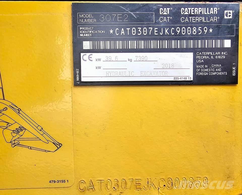 CAT 307 E2 Escavatori cingolati