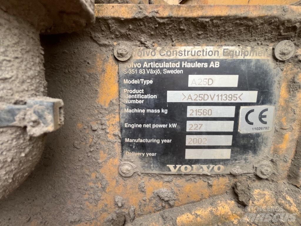 Volvo A 25 D Dumpers articolati