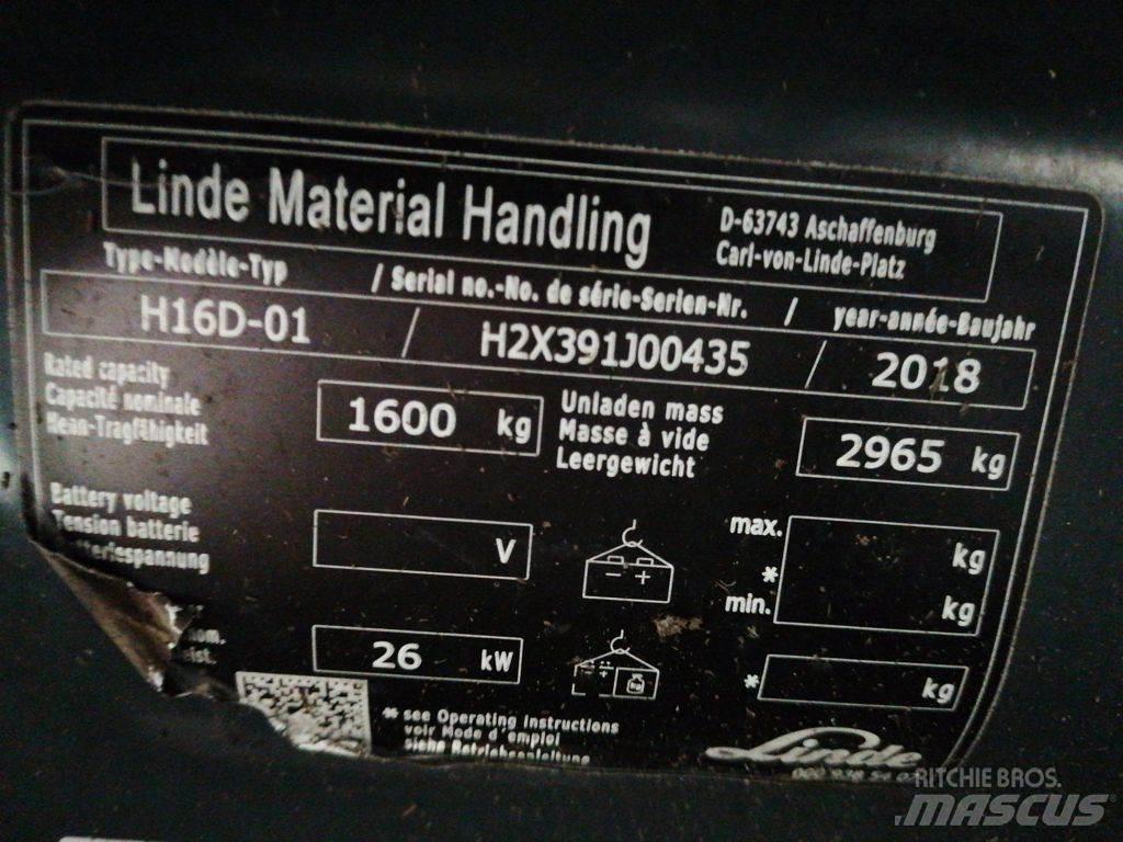 Linde H16D-01 Carrelli elevatori diesel