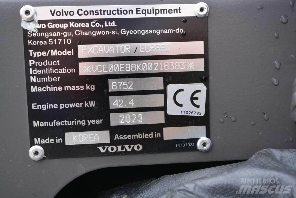Volvo ECR 88 D Pro Escavatori medi 7t - 12t