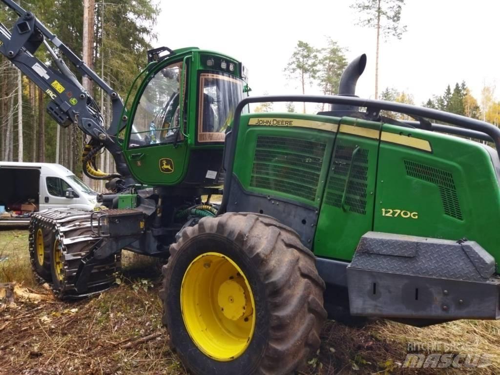 John Deere 1270 G Abbattitrici, Disboscatrici
