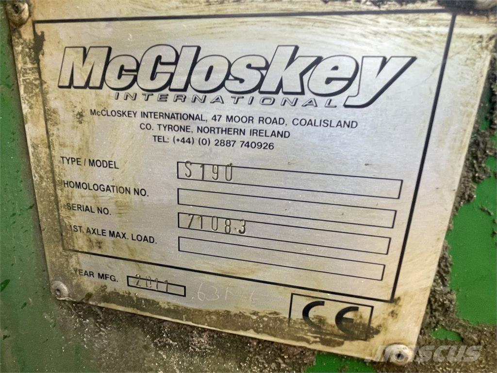 McCloskey S190 Perforatrici per cave