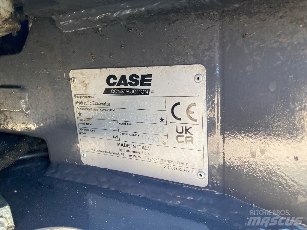 CASE CX 19 D Miniescavatori
