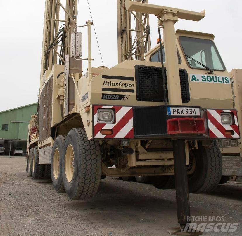 Atlas Copco RD 20 II Autocarro per perforatrice mobile