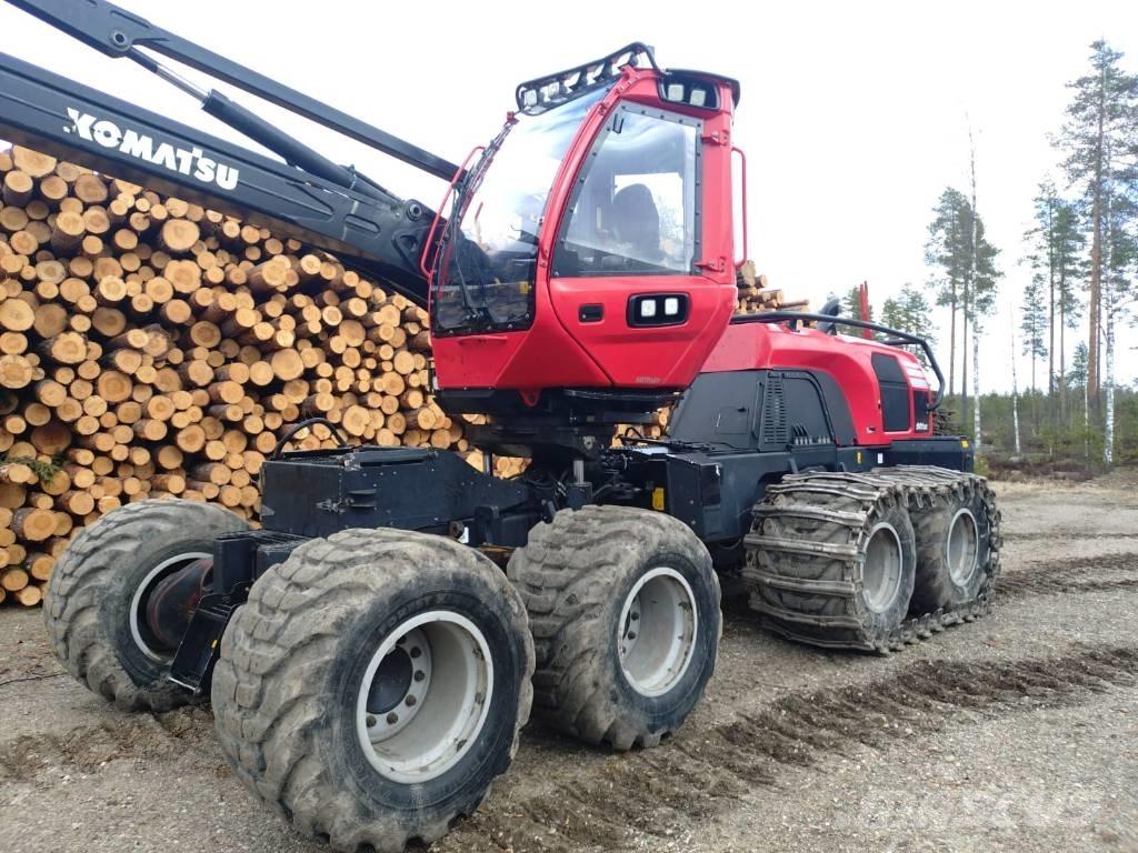Komatsu 901 XC Abbattitrici, Disboscatrici