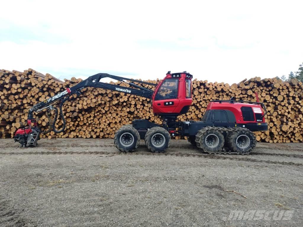 Komatsu 901 XC Abbattitrici, Disboscatrici