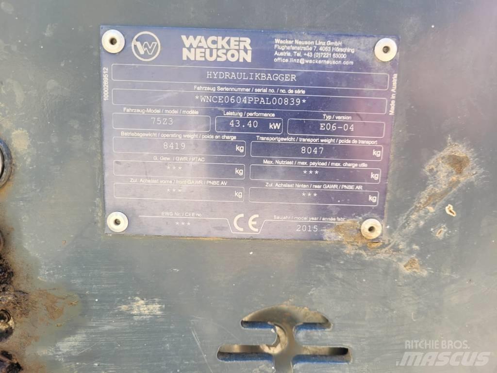 Neuson 75 Z 3 Escavatori medi 7t - 12t