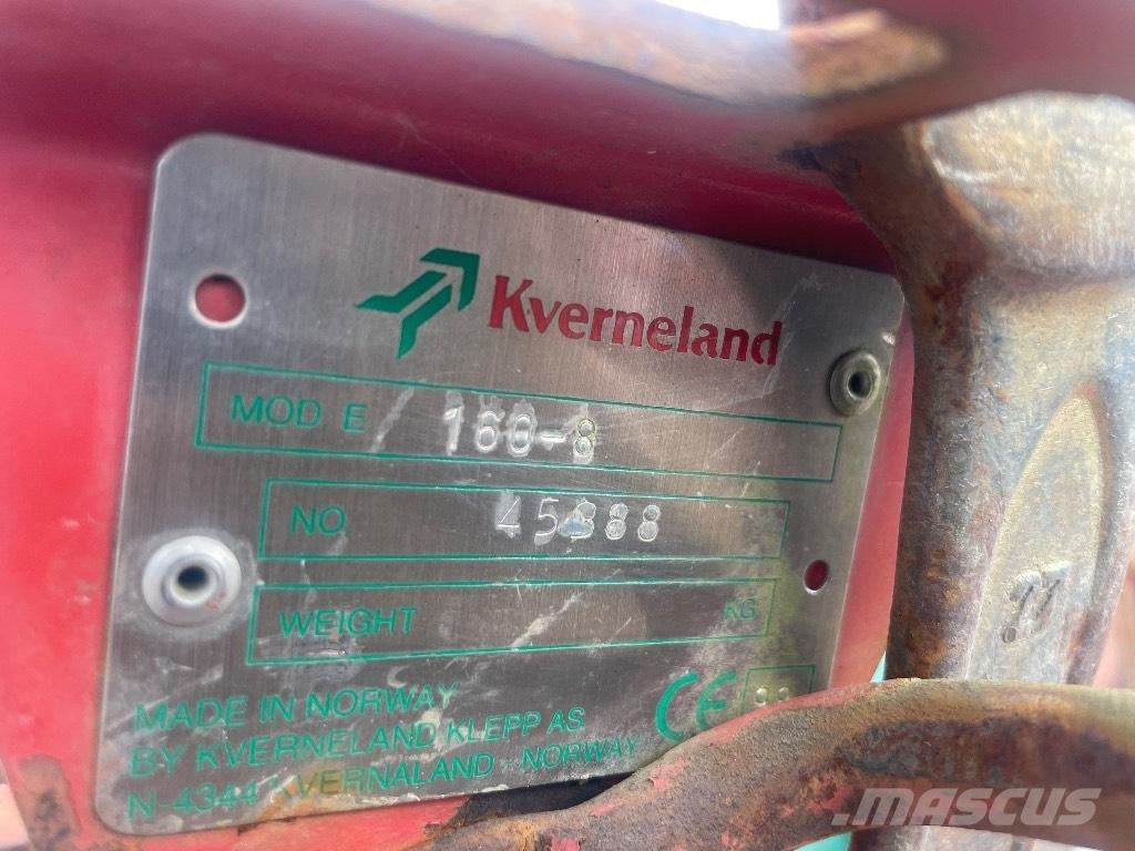 Kverneland E 160-8 Aratri reversibili