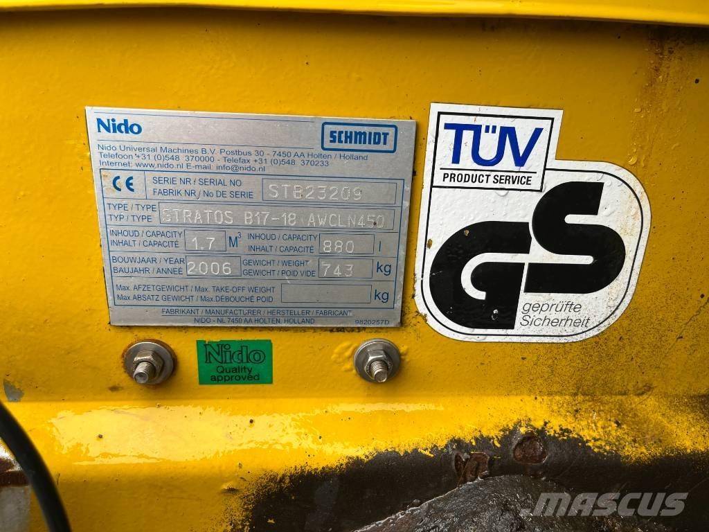 Nido Stratos Spargisabbia e spargisale