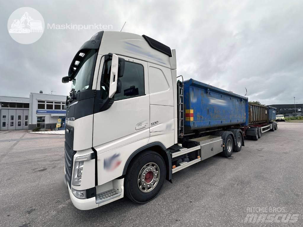 Volvo FH 500 EKIPAGE Camion con gancio di sollevamento