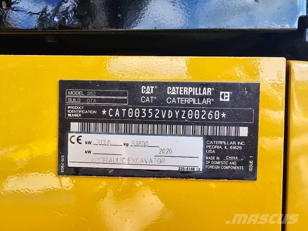 CAT 352 Escavatori cingolati