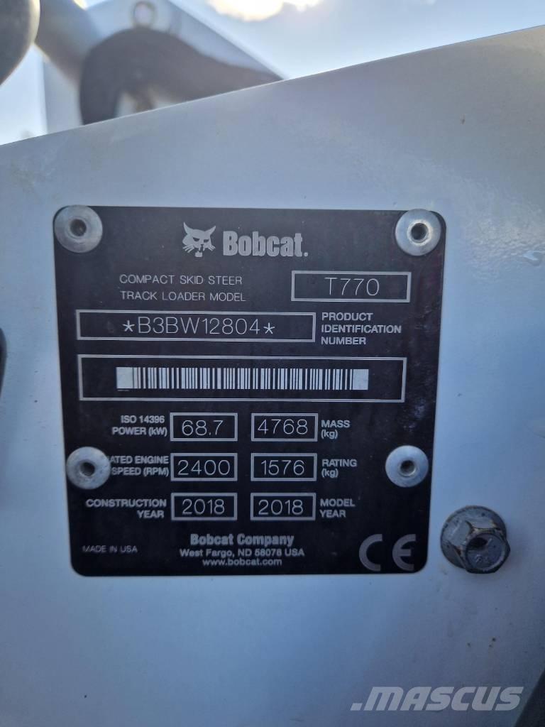 Bobcat T 770 Pale cingolate
