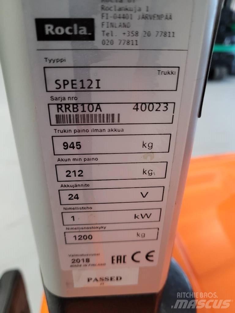 Rocla SPE12i Carelli stoccatori  automatici-usati