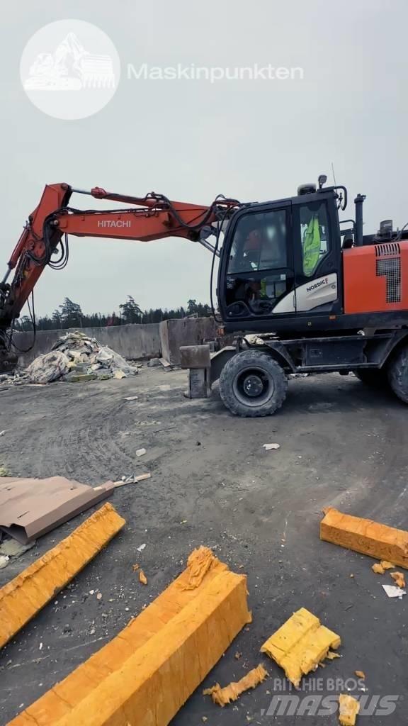 Hitachi ZX 170 W-6 Escavatori gommati