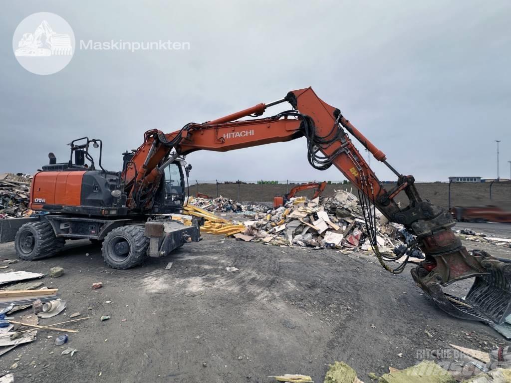 Hitachi ZX 170 W-6 Escavatori gommati