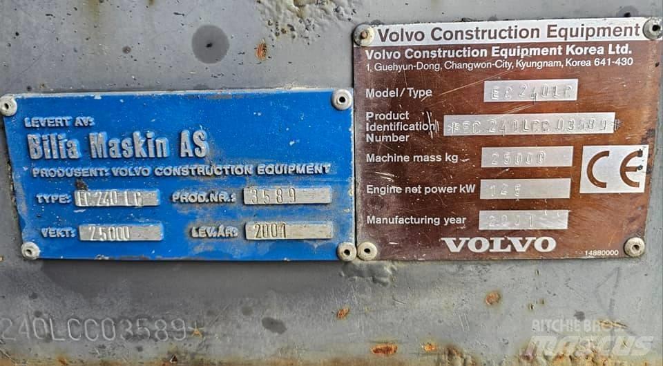 Volvo EC 240 LC Escavatori cingolati