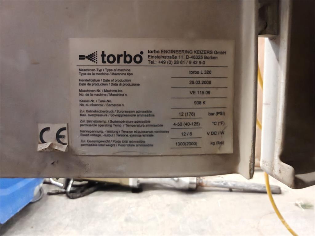  Torbo L 320 Impianti di lavaggio ad alta pressione