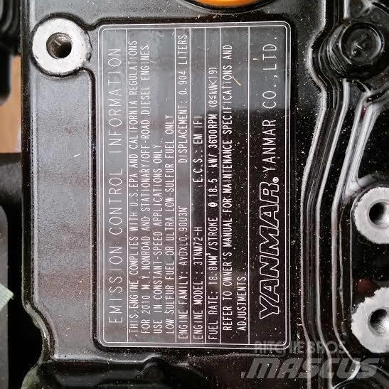 Yanmar 3TNM72 Altri componenti