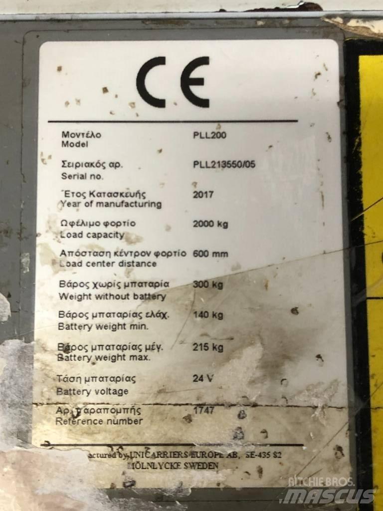 Atlet PLL200 Stoccatori manuali
