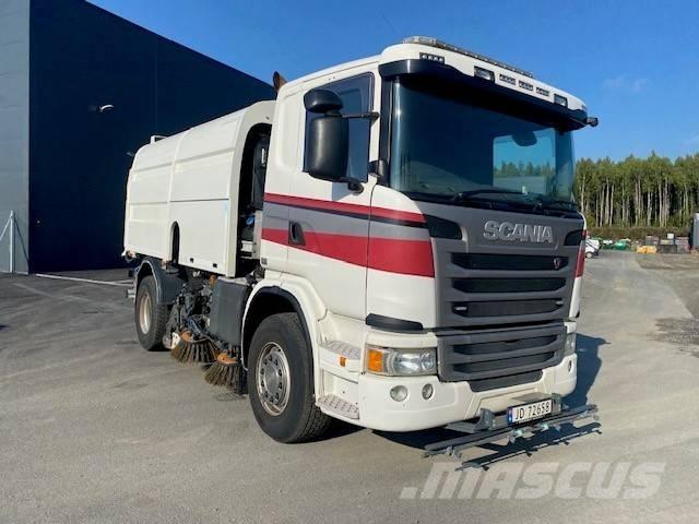 Scania G 410 Autocarro spazzatrice