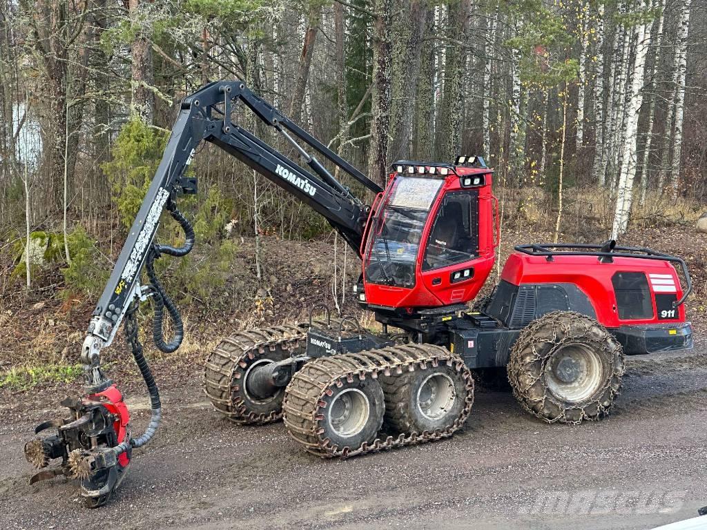 Komatsu 911 Abbattitrici, Disboscatrici