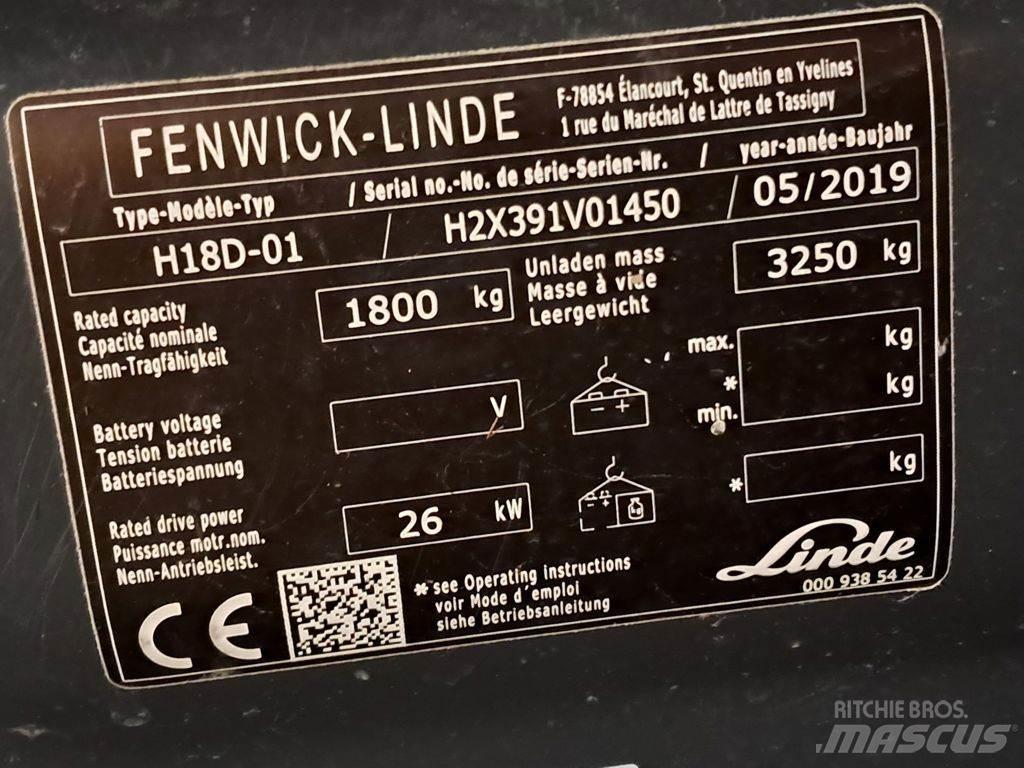 Linde H18D-01 Carrelli elevatori diesel