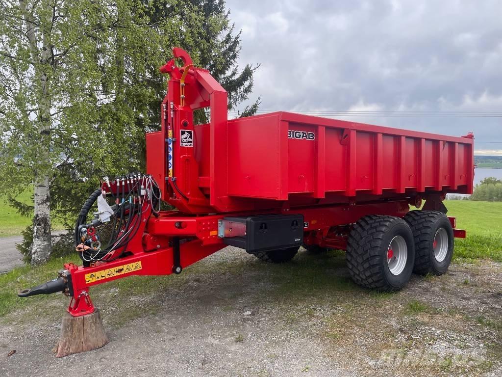 Bigab B 12 Rimorchi con braccio di sollevamento a gancio