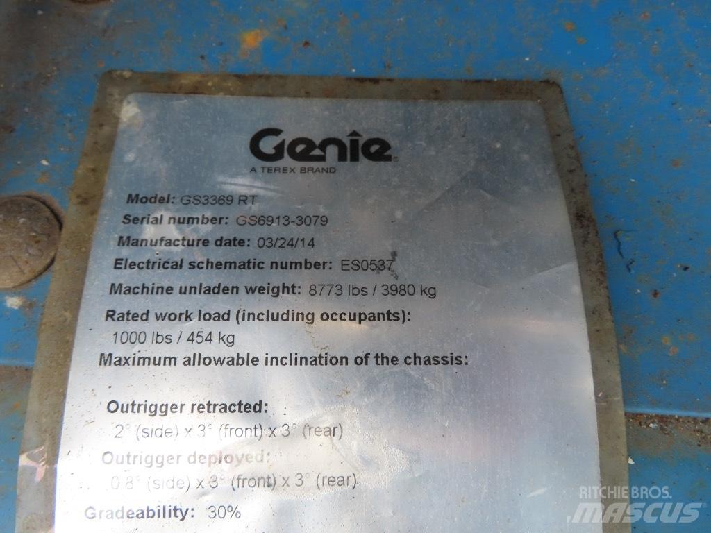 Genie GS 3268 RT Piattaforme a pantografo
