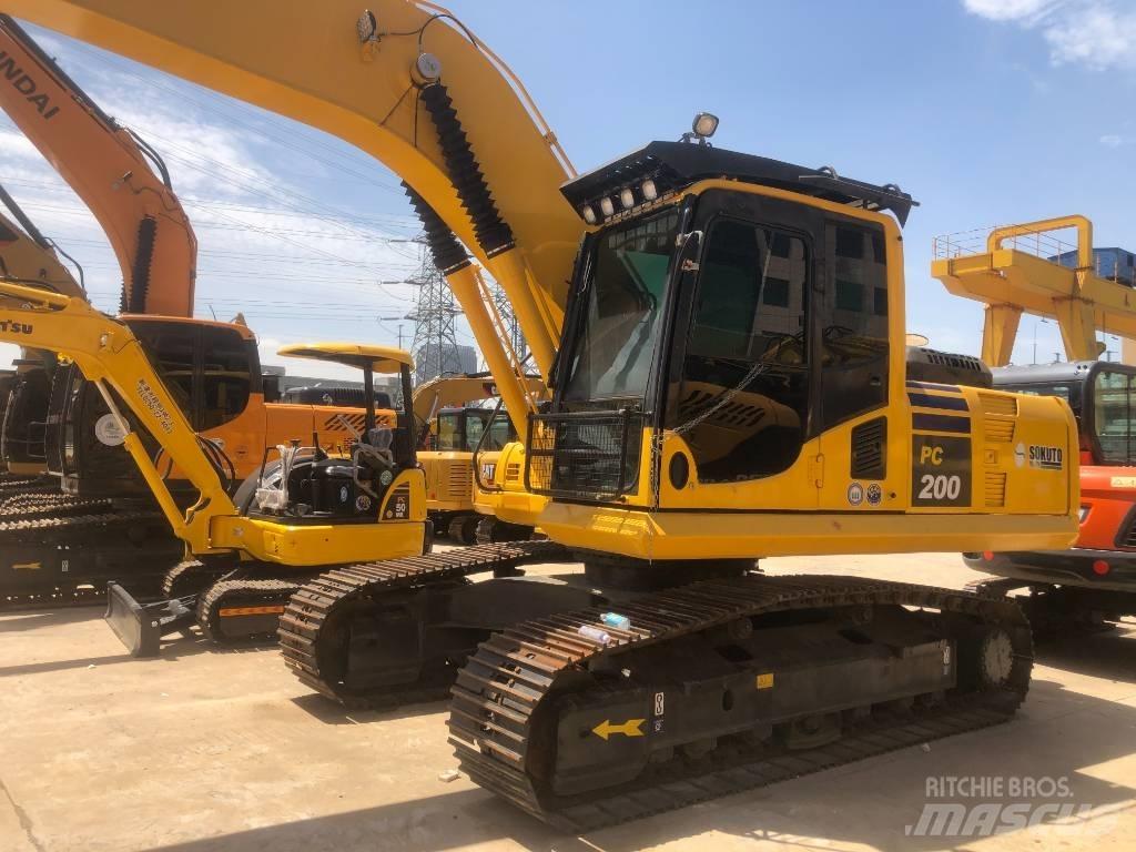 Komatsu PC200 Escavatori cingolati