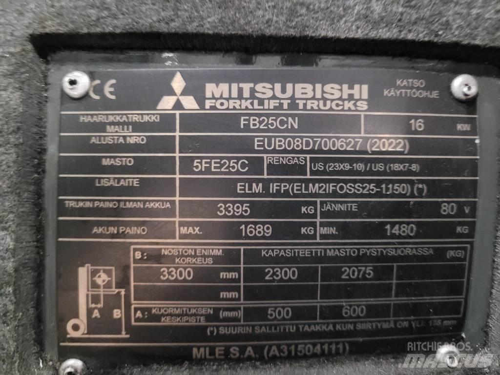 Mitsubishi FB 25 CN Carrelli elevatori elettrici
