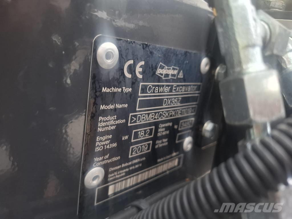 Doosan DX 35 Z Miniescavatori