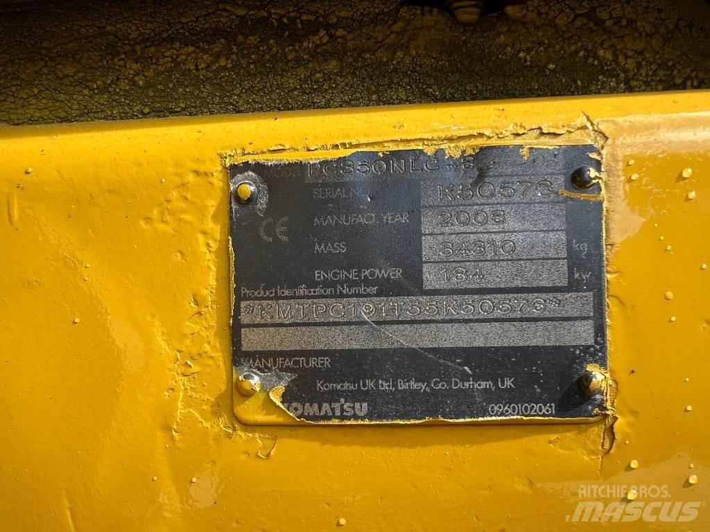 Komatsu PC 350 NLC-8 Escavatori cingolati