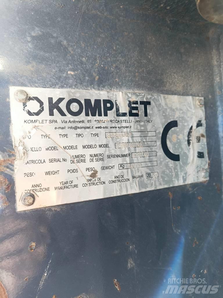 Komplet Krokodile Trituratori di rifiuti