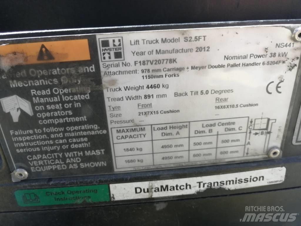 Hyster S2.5FT Carrelli elevatori GPL